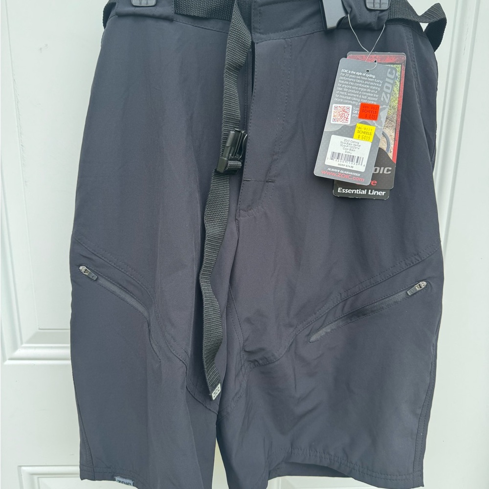 Zoic Black Cycling Shorts
